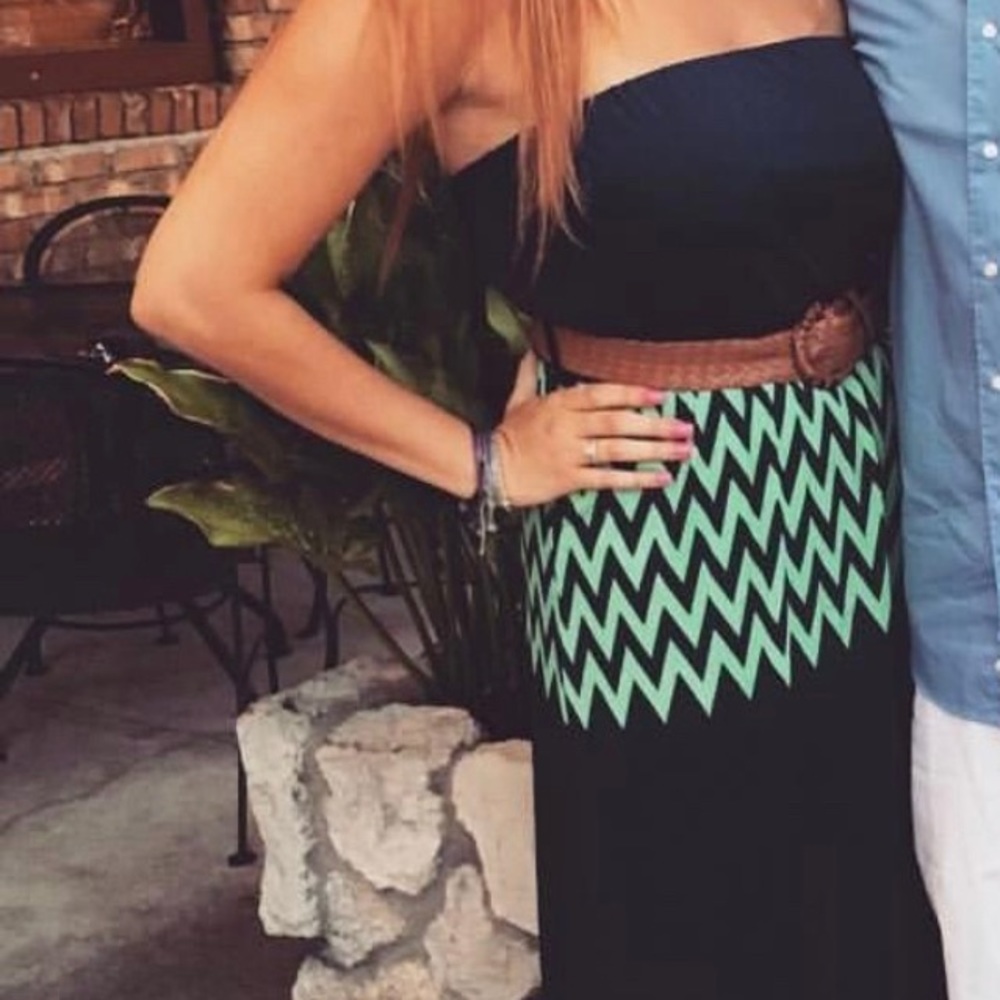 Blue Maxi Long Dress